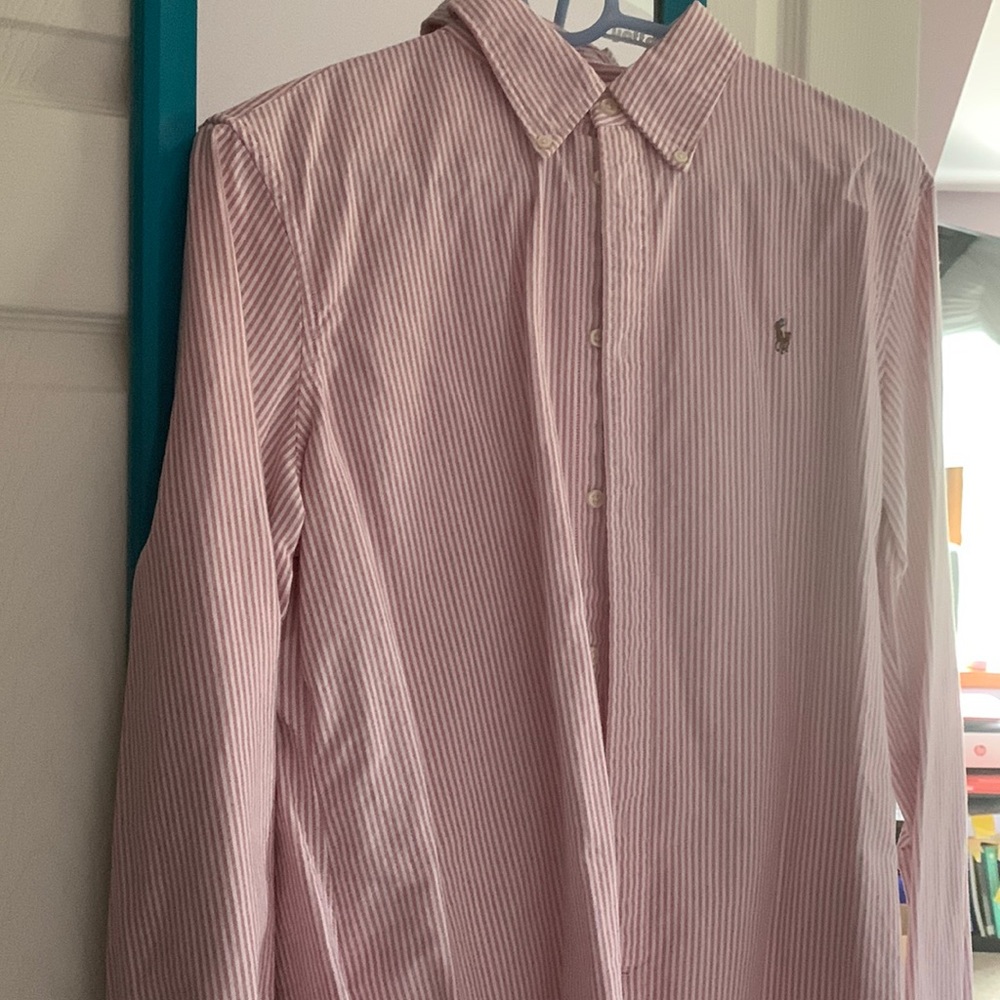 Ralph Lauren Cotton Striped Button Down